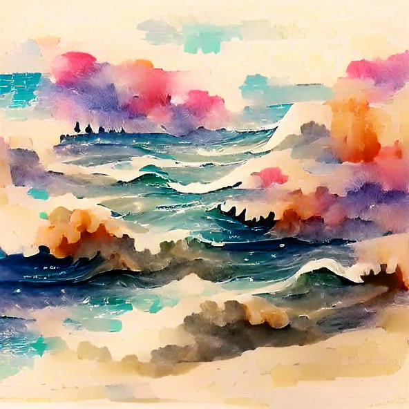 Sea Watercolor